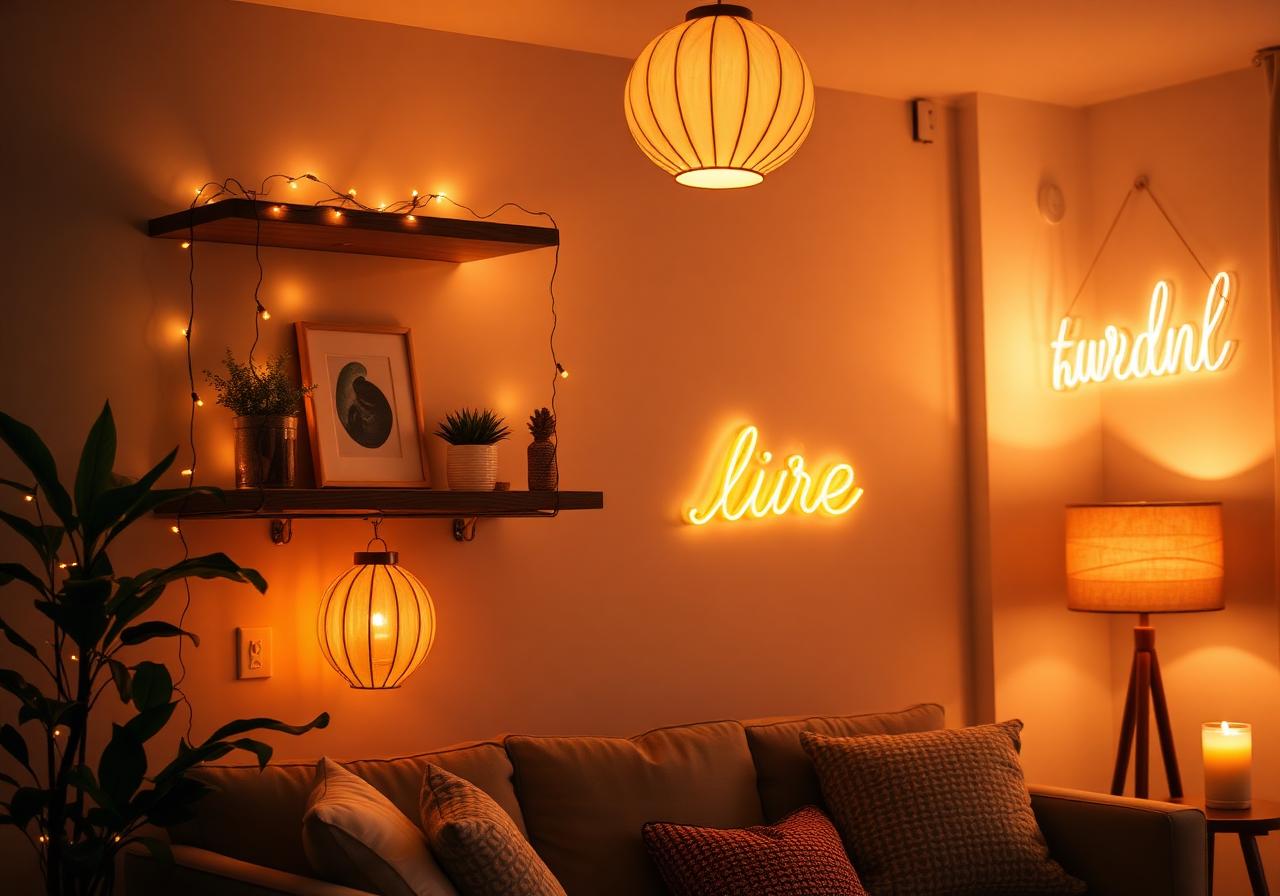 Luces decorativas para casa