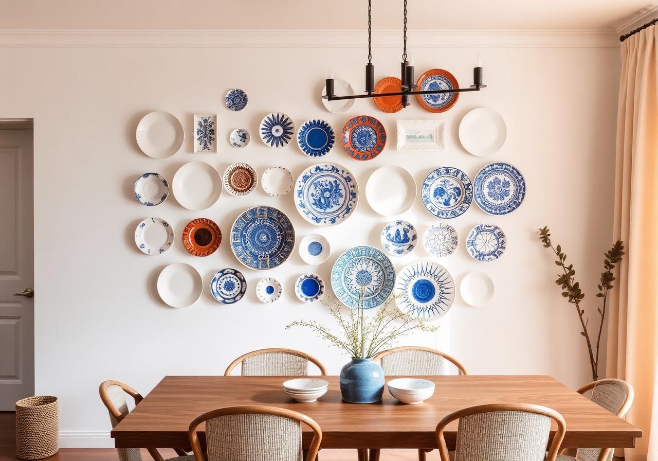 Platos decorativos