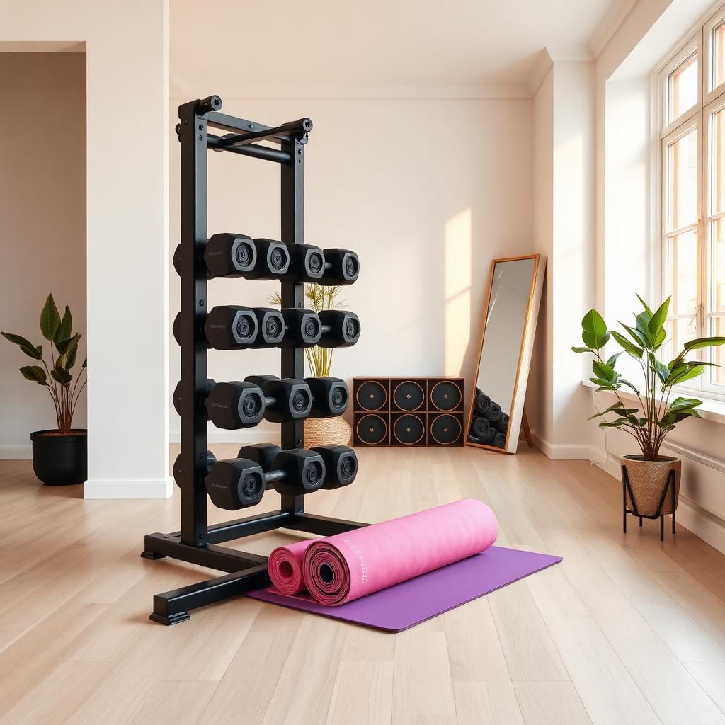 Cómo montar un gimnasio en casa bonito: 8 ideas con estilo (2026)