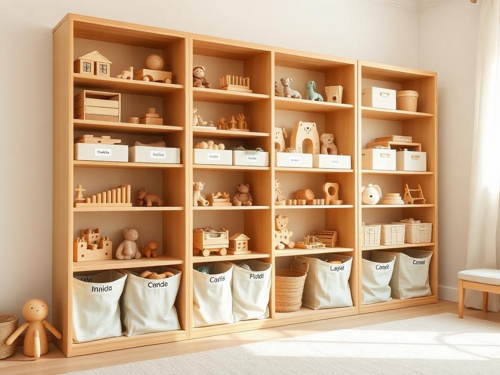 Organizar los juguetes: el método que funciona con niños reales