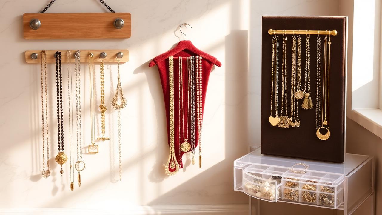 Organizadores de collares: 8 ideas de Amazon para que no se enreden nunca más