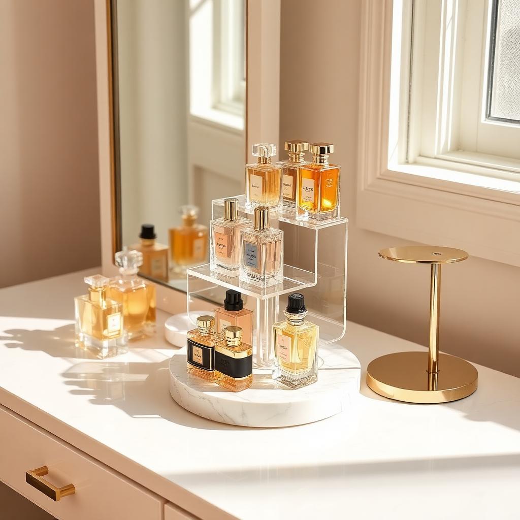 Organizadores de perfumes bonitos: 8 ideas para exponerlos (2026)