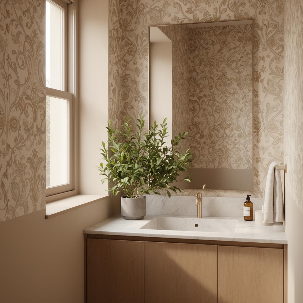 Papel pintado para aseos: 8 ideas de Amazon que transforman el baño sin obras