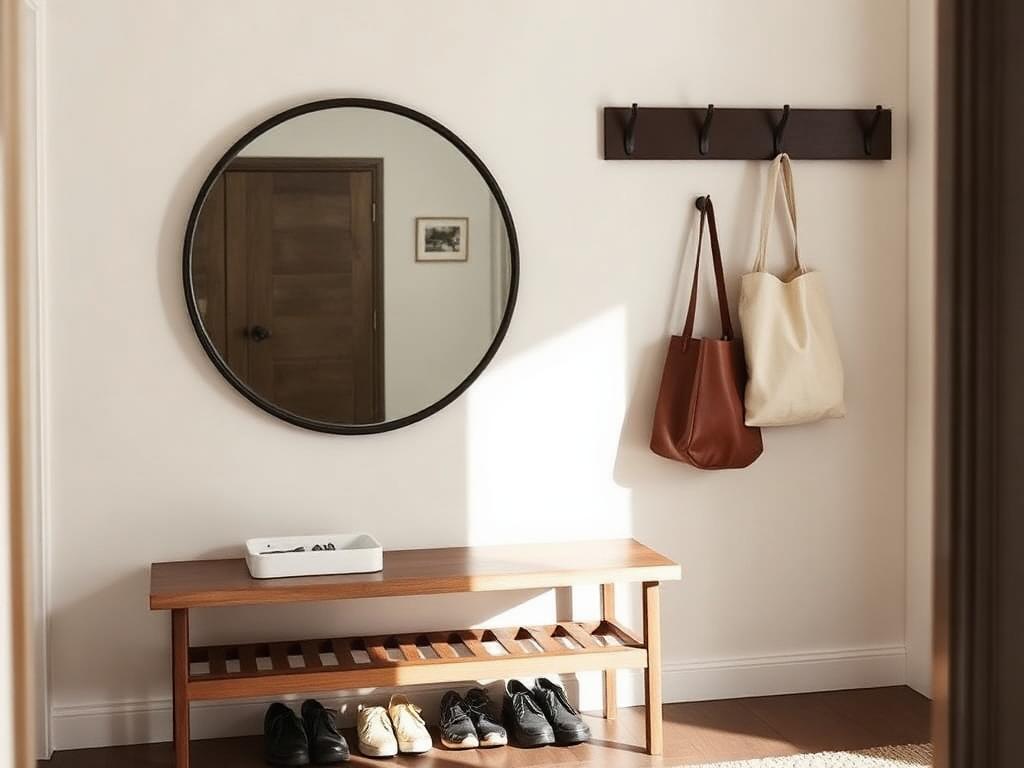 Cómo organizar el recibidor: 5 ideas que funcionan en pisos pequeños